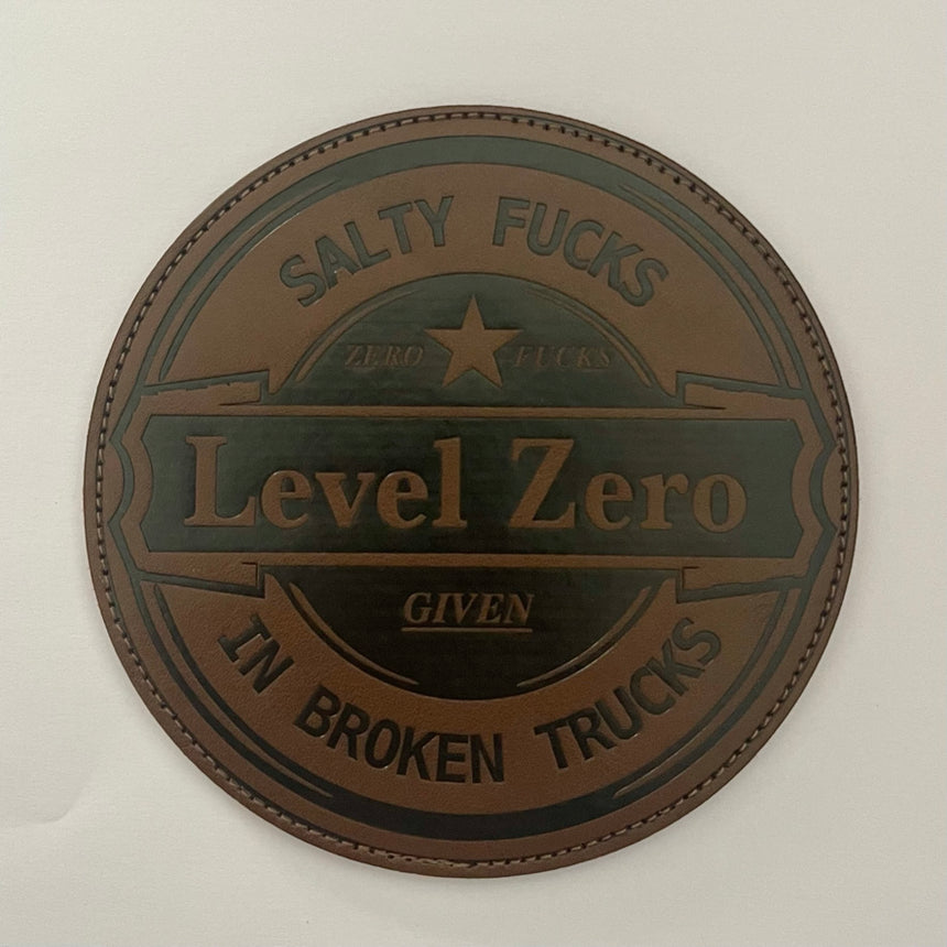 Level Zero Faux Leather Patch - Level Zero EMS