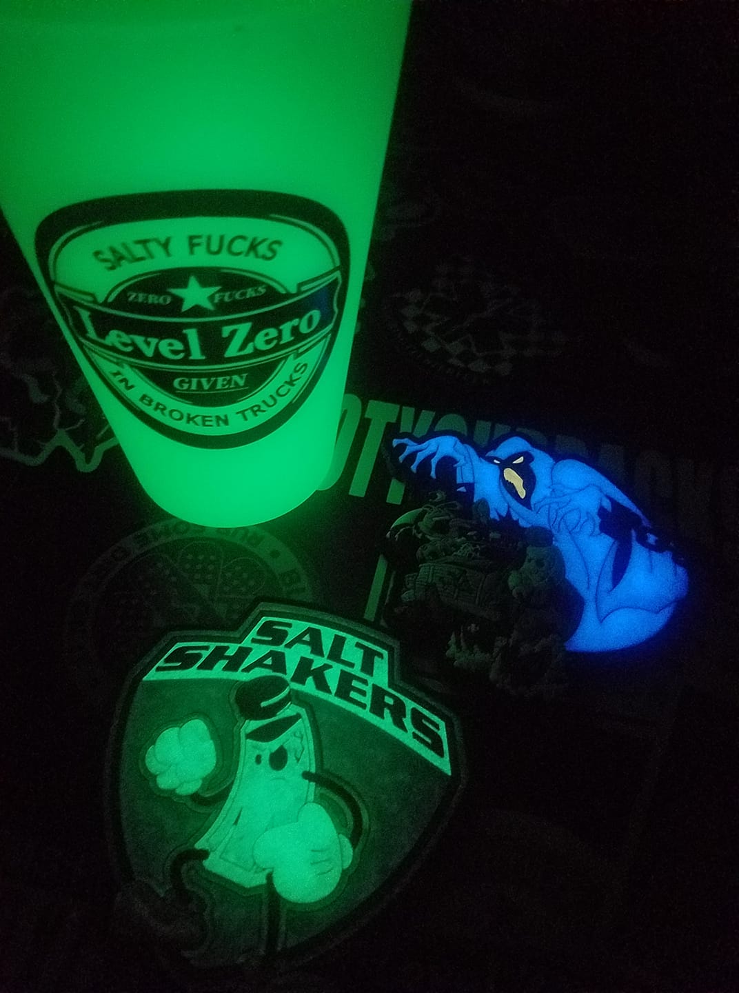 Salt Shaker Glow Patch - Level Zero EMS