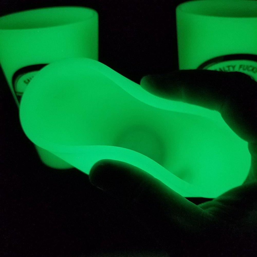 Hazmat Glow-In-The-Dark Silicone Pint - Level Zero EMS