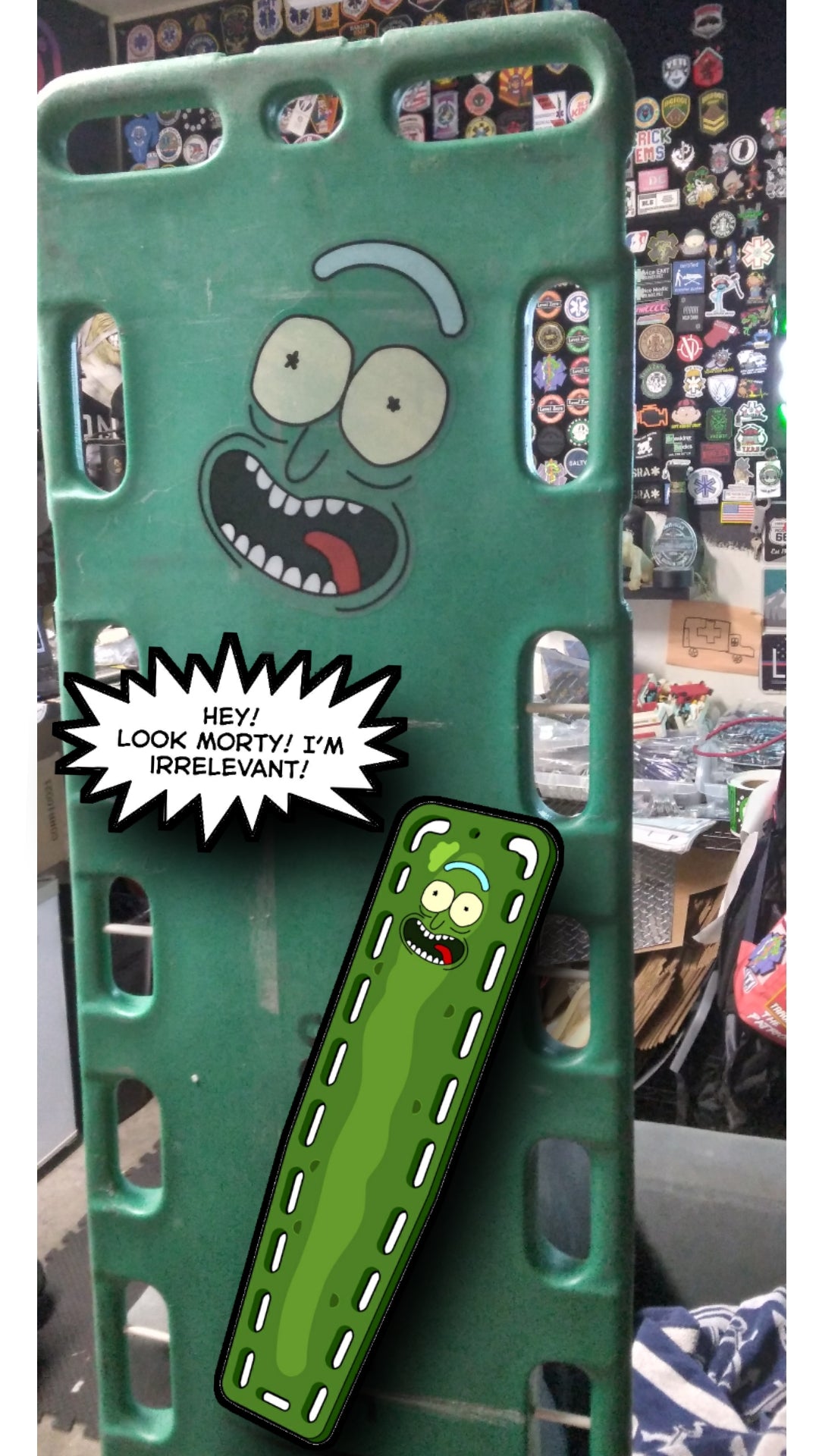 Backboard Rick - Level Zero EMS