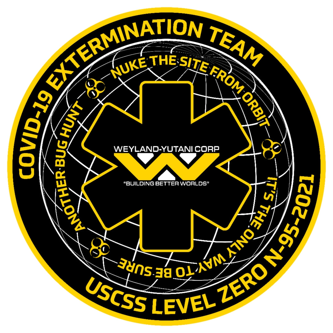 COVID19 2021 Sticker - Level Zero EMS