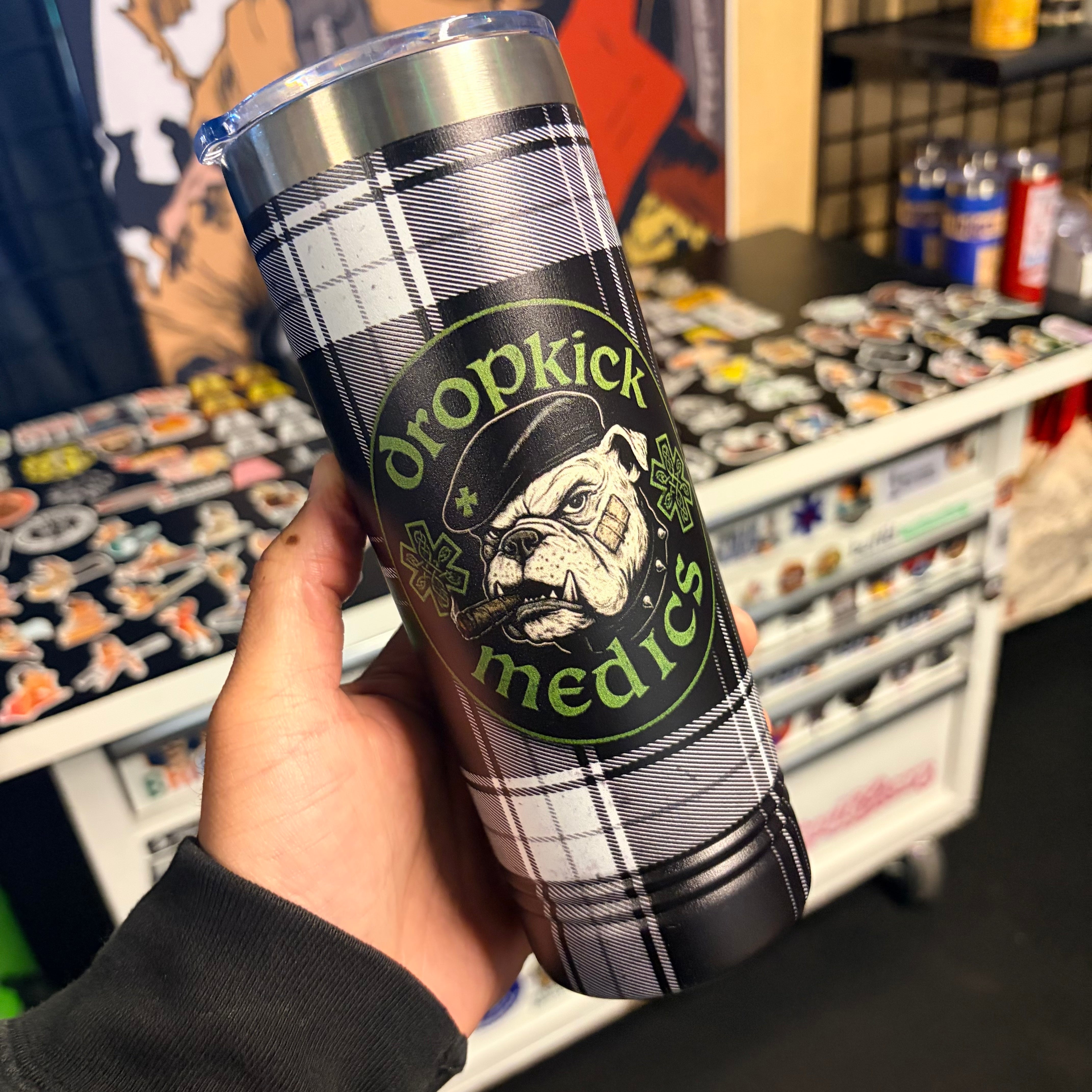 Dropkick Medics 22oz Stainless Steel Tumbler