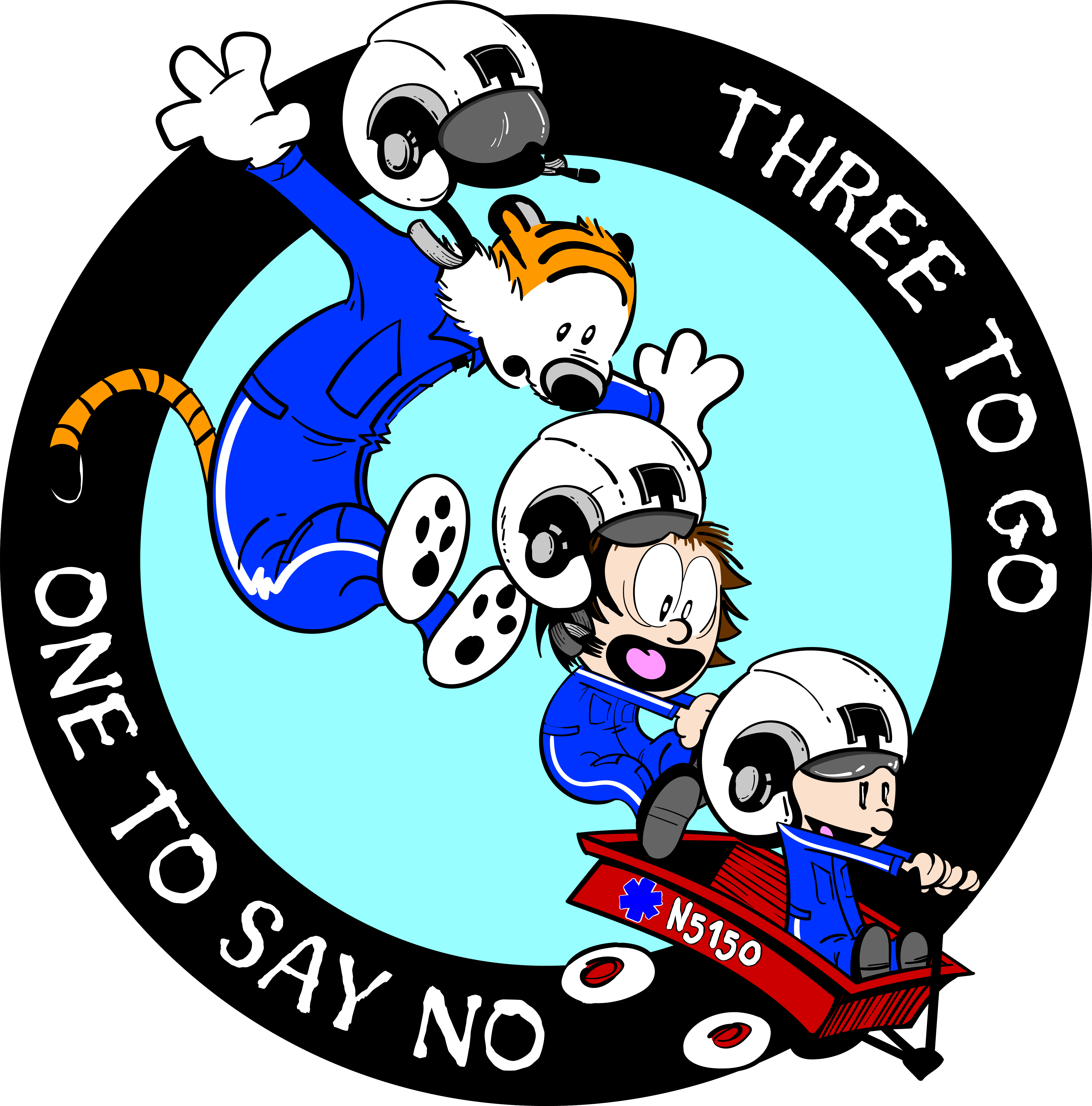 Rule of Three Sticker