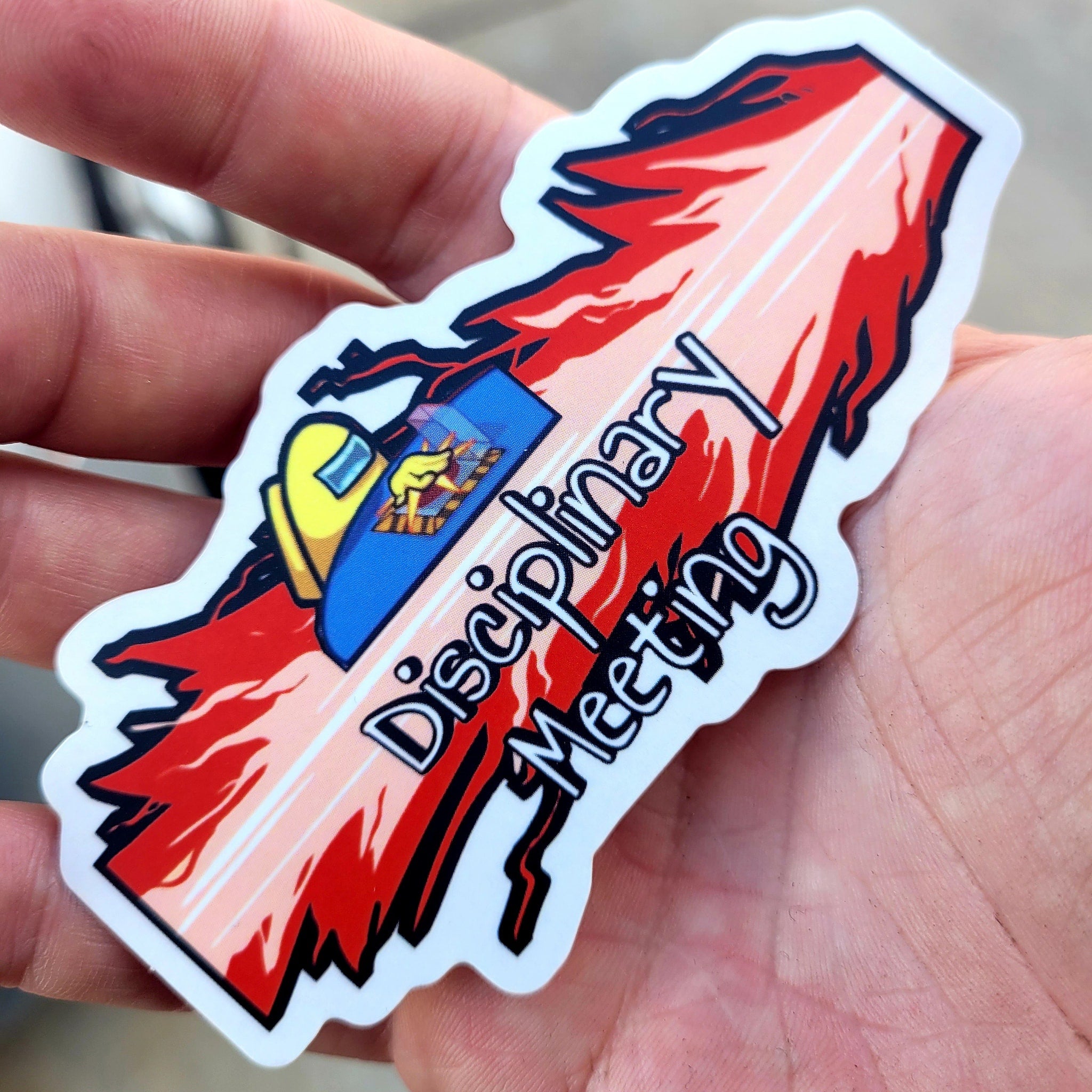 Sus Disciplinary Meeting Sticker - Level Zero EMS