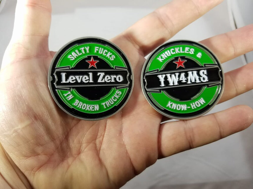 2" Level Zero Challenge Coin - Level Zero EMS