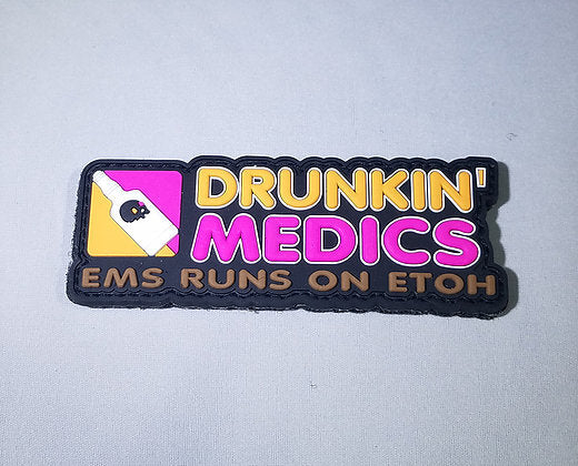 Drunkin' Medics Patch - Level Zero EMS