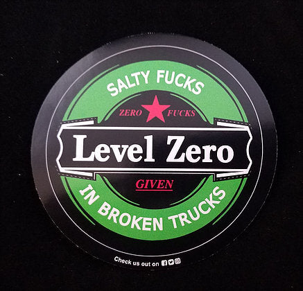 Level Zero Sticker - Level Zero EMS