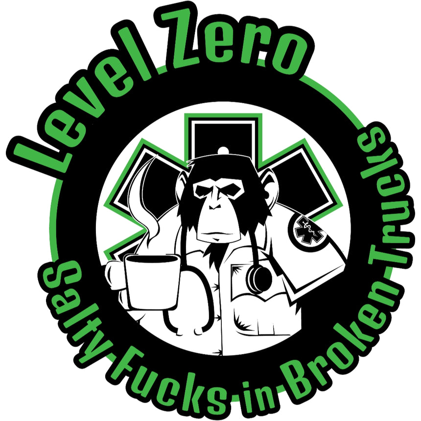 Level Zero logo 2.0 Sticker