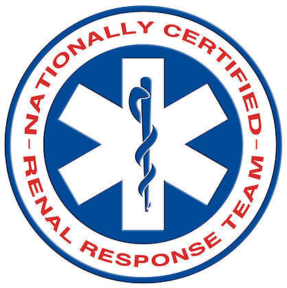 Renal Response Sticker - Level Zero EMS