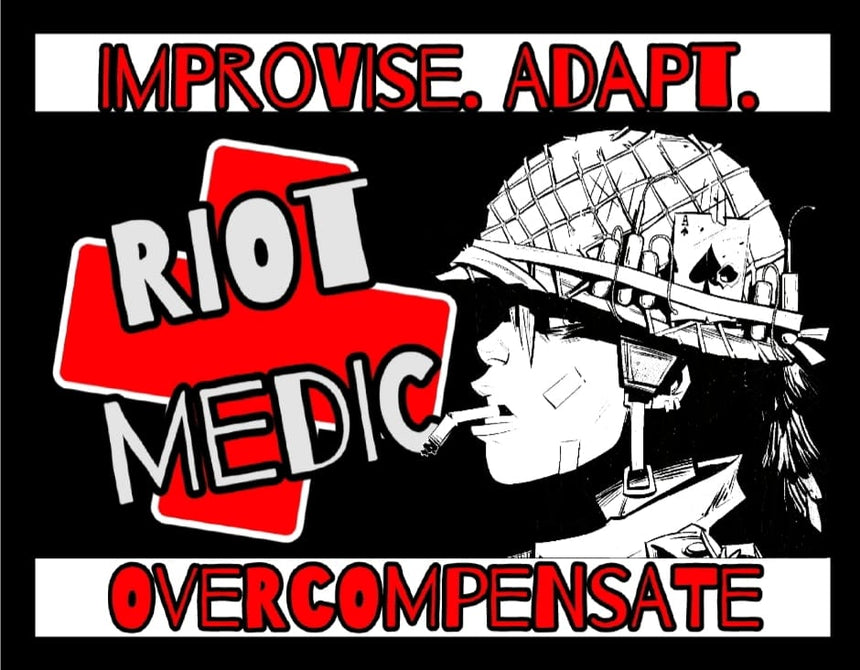 Riot Medic Sticker - Level Zero EMS